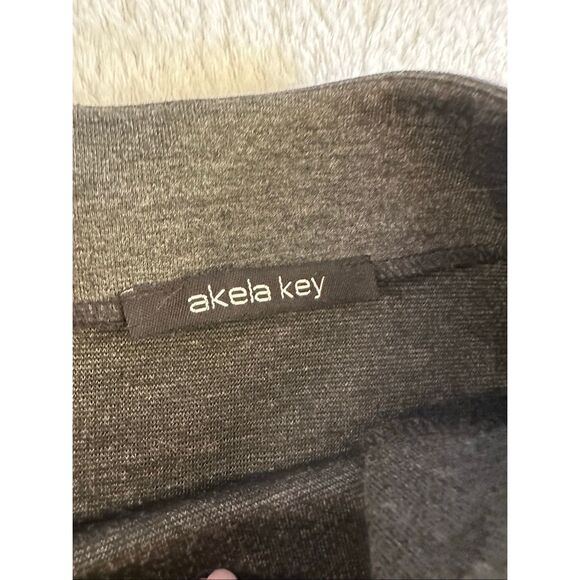 Akela Key black and charcoal skirt size M - Picture 3 of 13